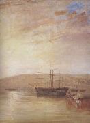Joseph Mallord William Turner Shipping off East Cowes Headland (mk31) china oil painting artist
